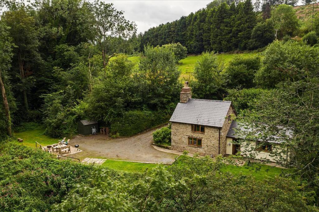 Cabalva Mill Cottage - Very Private And With Views Over The River Wye Clifford Ngoại thất bức ảnh