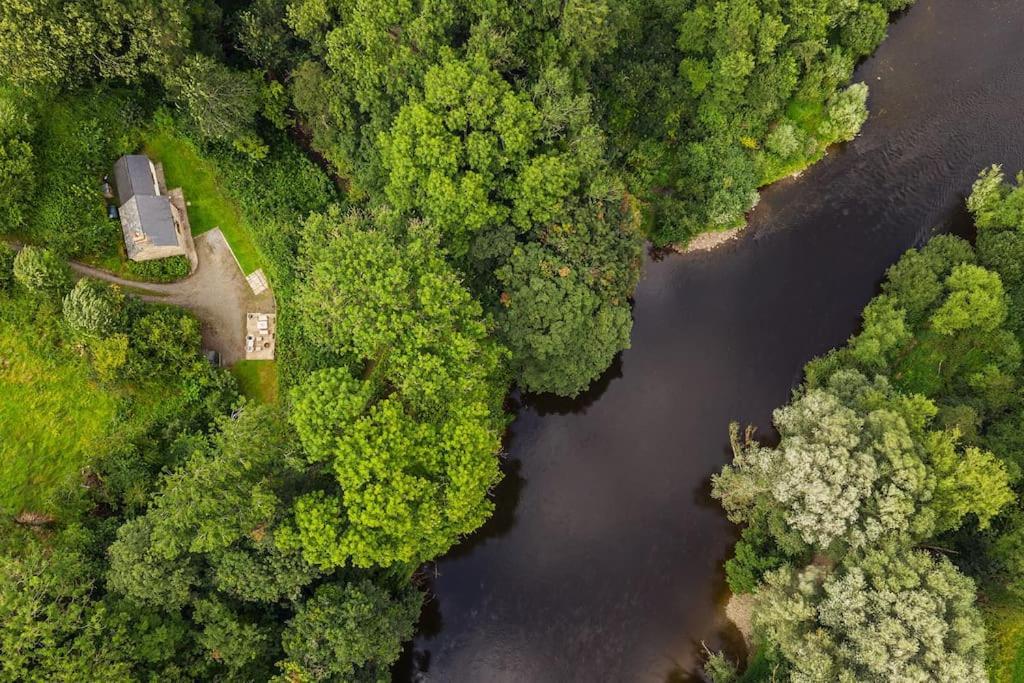 Cabalva Mill Cottage - Very Private And With Views Over The River Wye Clifford Ngoại thất bức ảnh